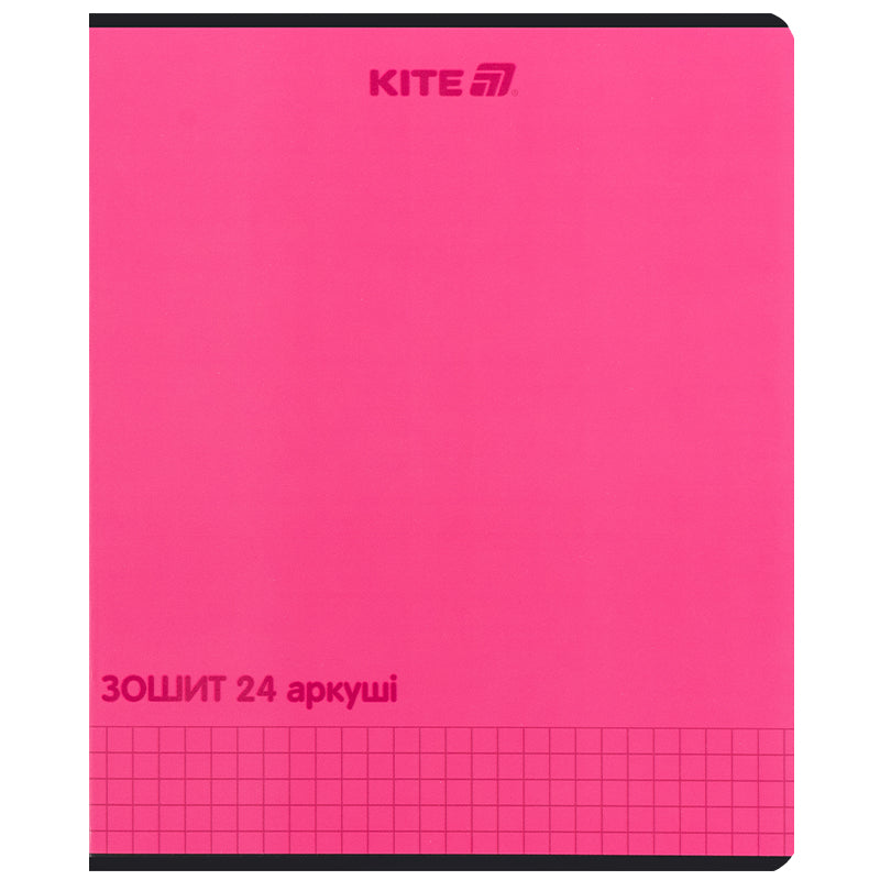 Зошит шкільний Kite One color K25-238-2, 24 аркуші, клітинка