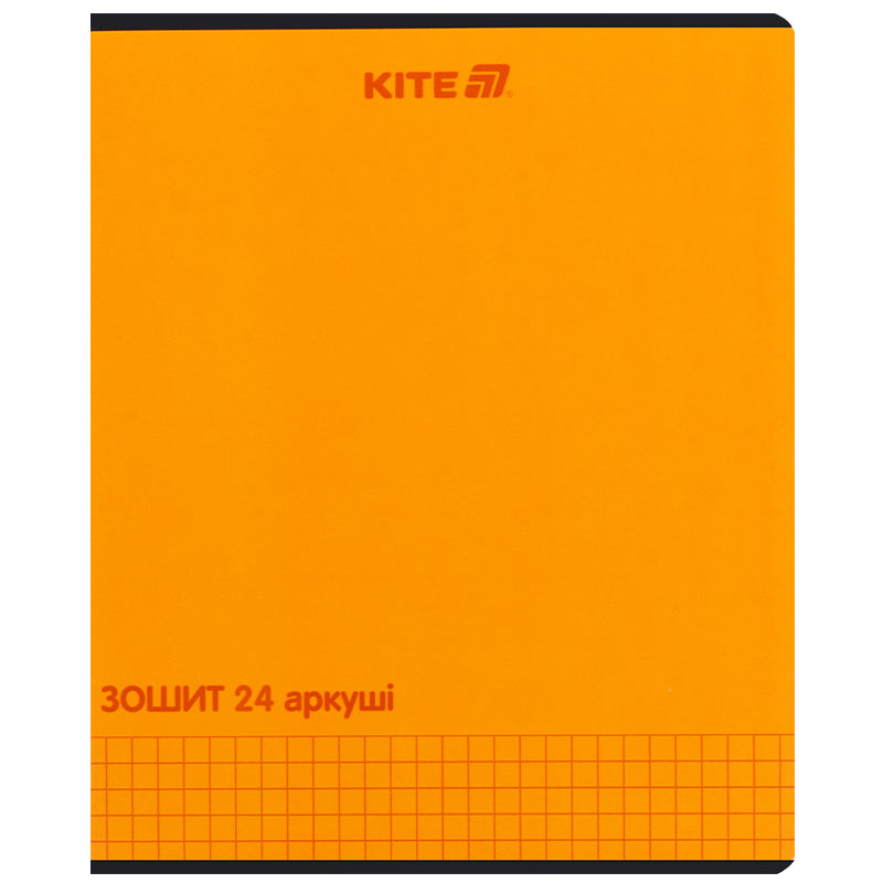 Зошит шкільний Kite One color K25-238-2, 24 аркуші, клітинка