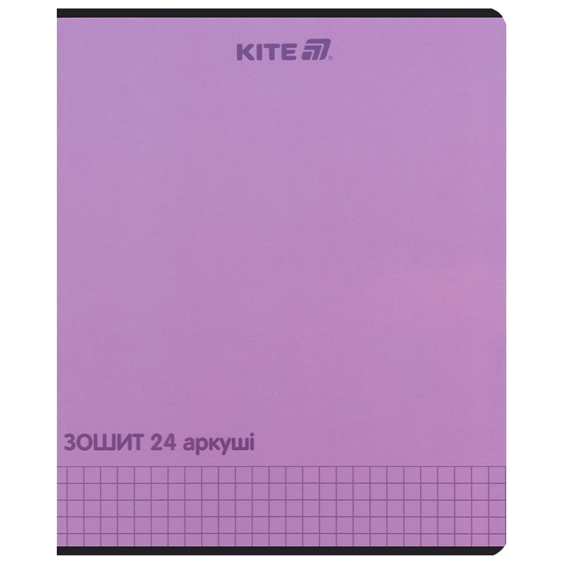 Зошит шкільний Kite One color K25-238-2, 24 аркуші, клітинка