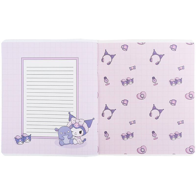 Зошит шкільний Kite Kuromi HK25-238, 24 аркуші, клітинка