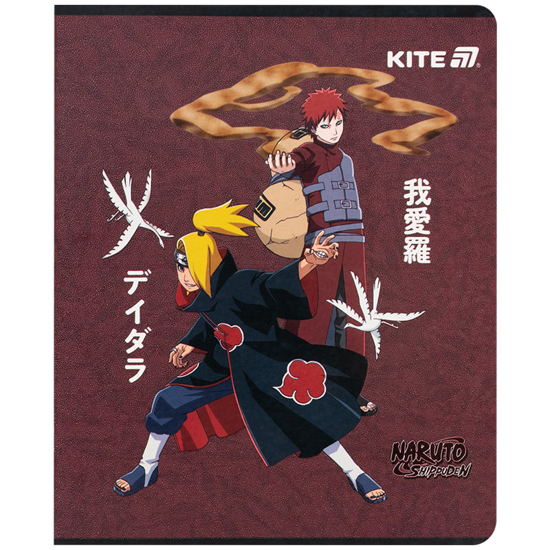 Зошит шкільний Kite Naruto NR25-238, 24 аркуші, клітинка