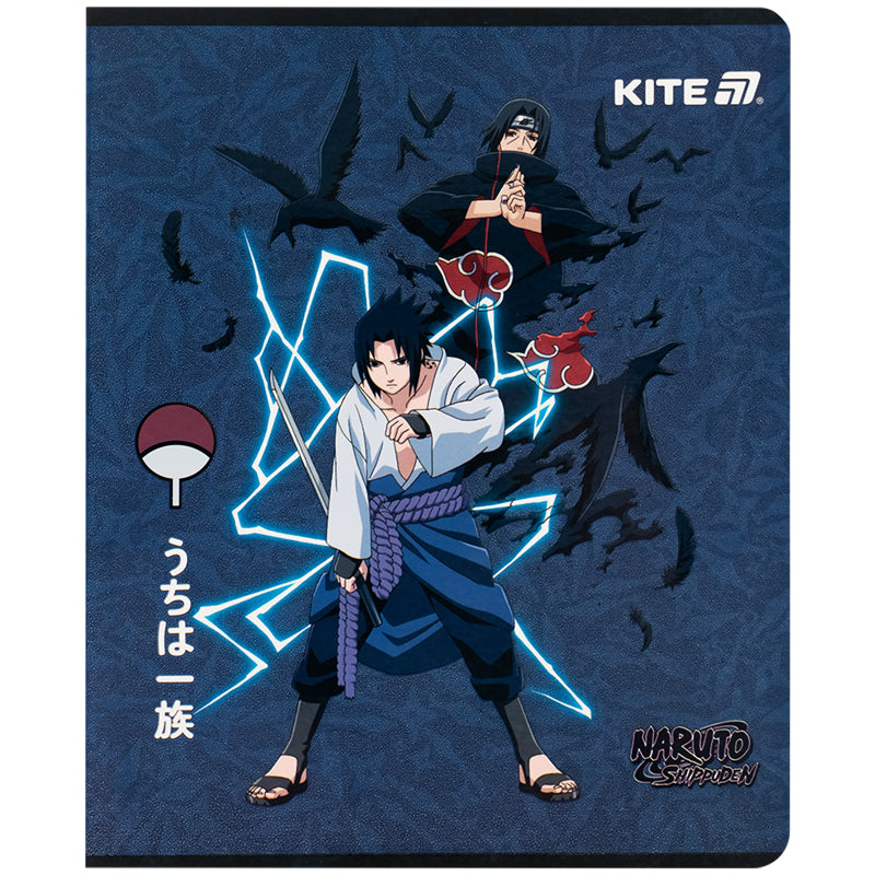 Зошит шкільний Kite Naruto NR25-238, 24 аркуші, клітинка