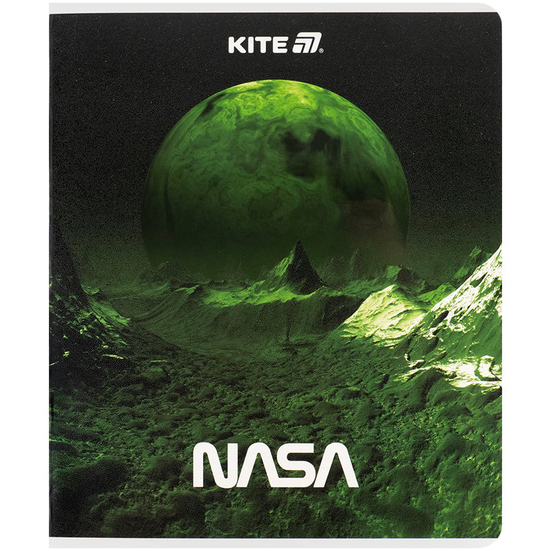 Тетрадь школьная Kite NASA NS25-238, 24 листа, клетка