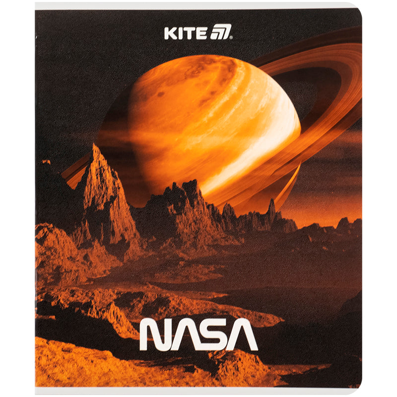 Тетрадь школьная Kite NASA NS25-238, 24 листа, клетка