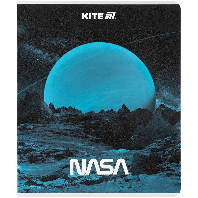 Тетрадь школьная Kite NASA NS25-238, 24 листа, клетка