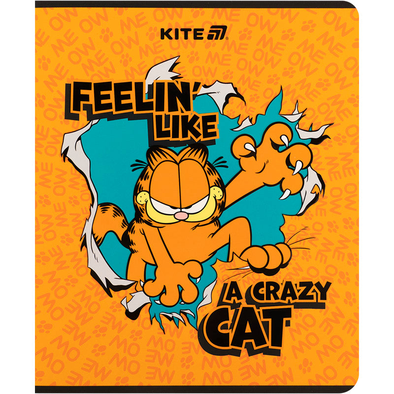 Зошит шкільний Kite Garfield GF25-238, 24 аркуші, клітинка