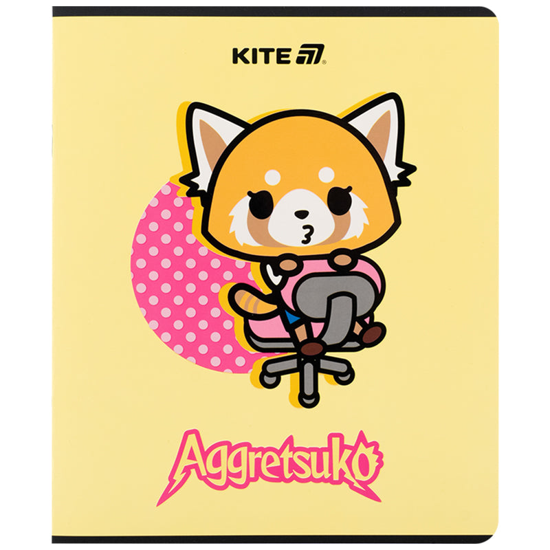 Зошит шкільний Kite Aggretsuko AR25-238, 24 аркуші, клітинка