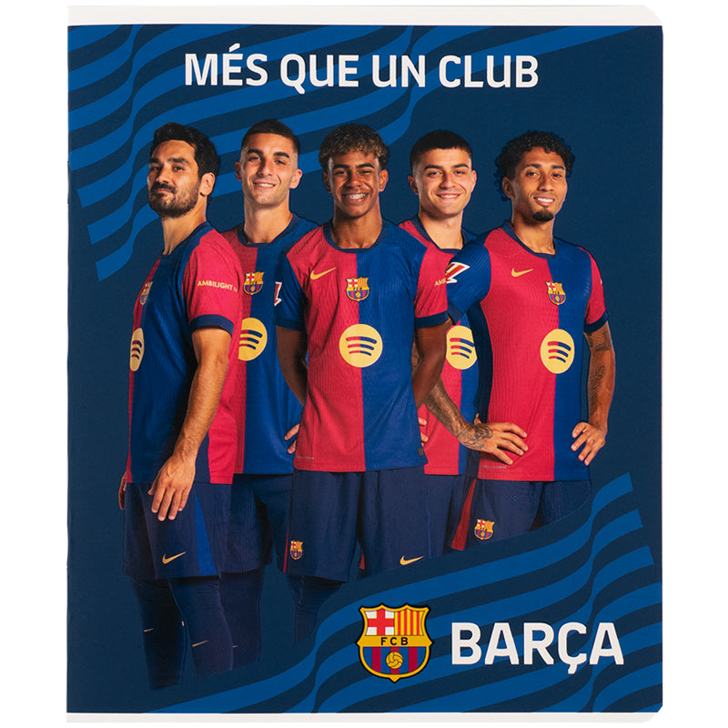 Зошит шкільний Kite FC Barcelona BC25-238, 24 аркуші, клітинка