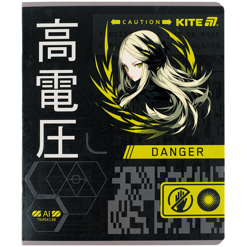 Зошит шкільний Kite Kite Anime K25-239, 24 аркуші, лінія
