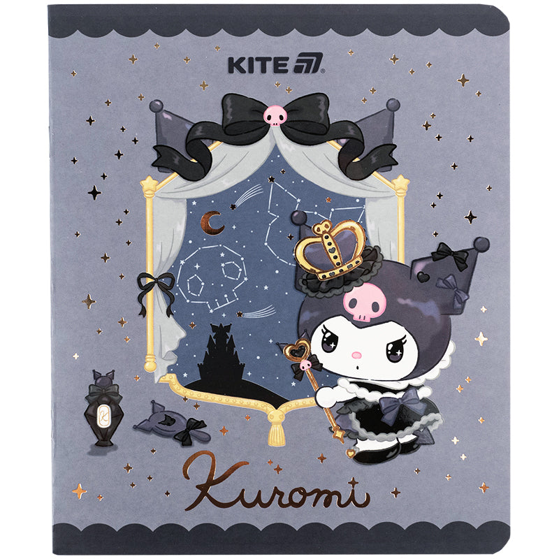 Зошит шкільний Kite Kuromi HK25-239, 24 аркуші, лінія