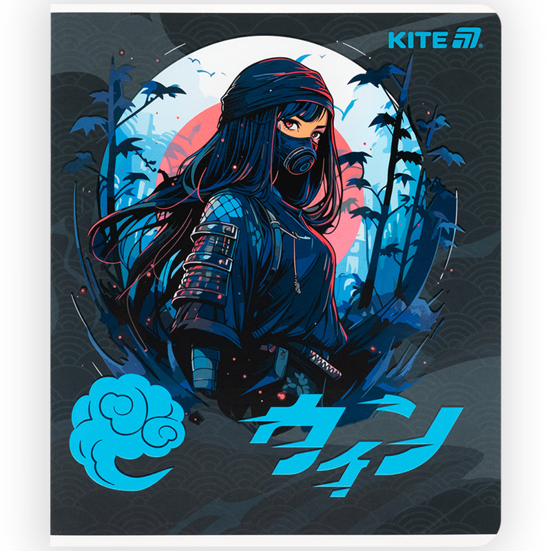 Зошит шкільний Kite Anime K25-259-1, 48 аркушів, клітинка