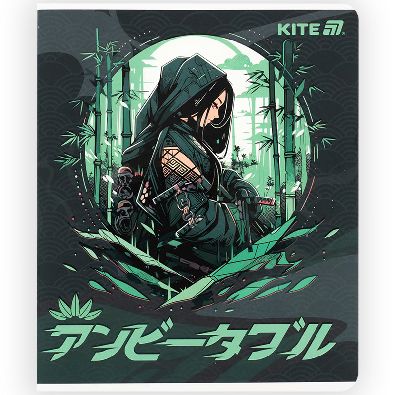 Зошит шкільний Kite Anime K25-259-1, 48 аркушів, клітинка