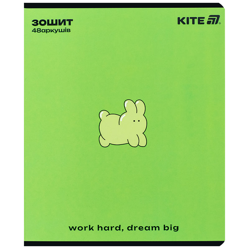 Тетрадь школьная Kite One color K25-259-2, 48 листов, клетка
