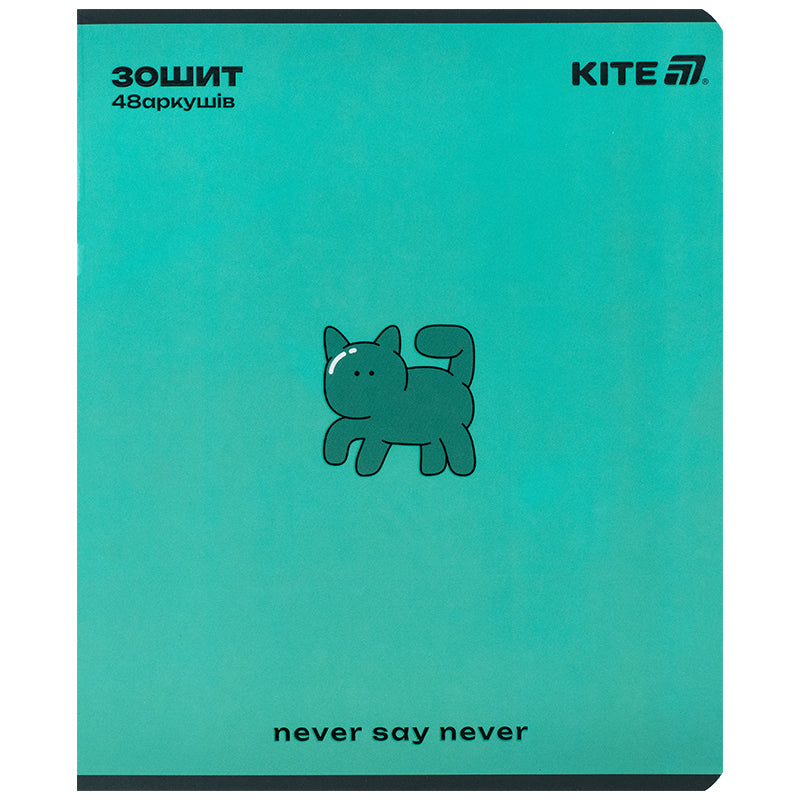 Тетрадь школьная Kite One color K25-259-2, 48 листов, клетка