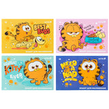 Тетрадь для рисования Kite Garfield GF25-241, 12 листов Тетрадь для рисования Kite Garfield GF25-241, 12 листов