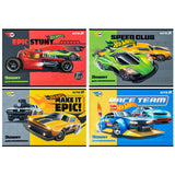 Тетрадь для рисования Kite Hot Wheels HW25-241, 12 листов Тетрадь для рисования Kite Hot Wheels HW25-241, 12 листов