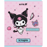 Зошит предметний Kite Kuromi HK25-240-4, 48 аркушів, клітинка, історія Зошит предметний Kite Kuromi HK25-240-4, 48 аркушів, клітинка, історія