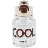 Бутылочка для воды Kite K25-1217-1, 700 мл, бело-коричневая Бутылочка для воды Kite K25-1217-1, 700 мл, бело-коричневая