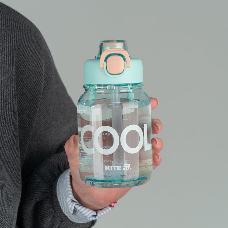 Бутылочка для воды Kite K25-1217-2, 700 мл, розово-бирюзовая
