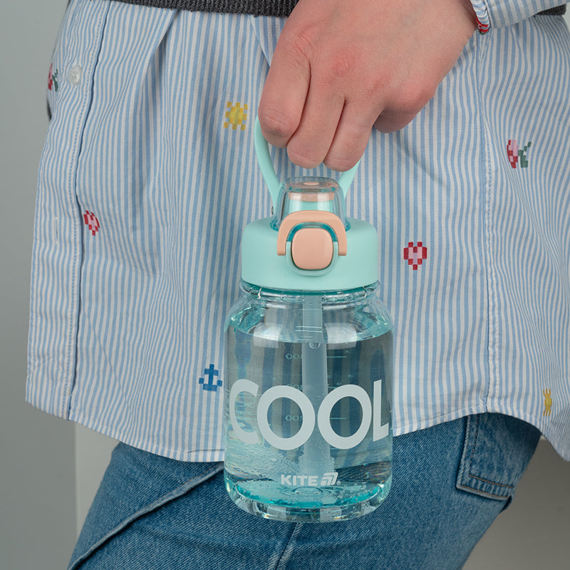 Бутылочка для воды Kite K25-1217-2, 700 мл, розово-бирюзовая