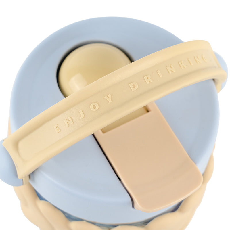 Стакан для воды Kite K25-1230-1, 700 мл, бежево-голубой