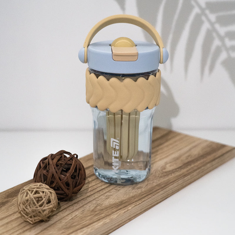 Стакан для воды Kite K25-1230-1, 700 мл, бежево-голубой