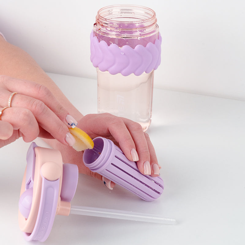 Стакан для воды Kite K25-1230-2, 700 мл, лилово-розовый