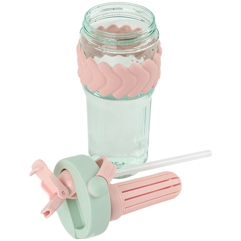 Стакан для воды Kite K25-1230-3, 700 мл, мятно-розовый