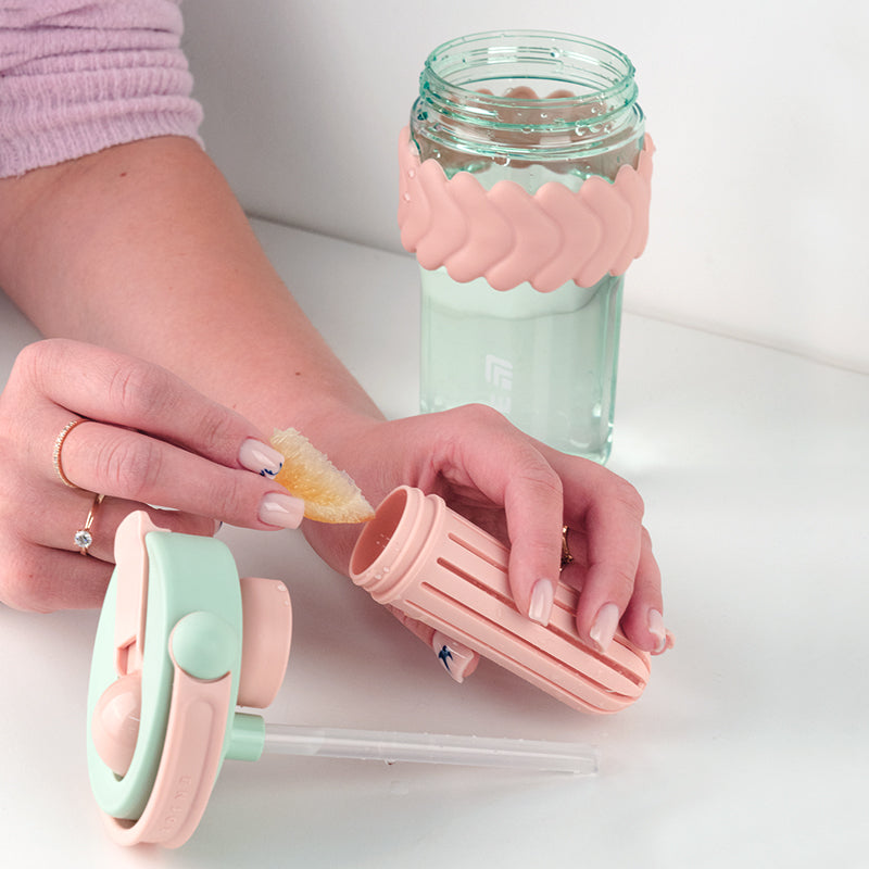 Стакан для воды Kite K25-1230-3, 700 мл, мятно-розовый