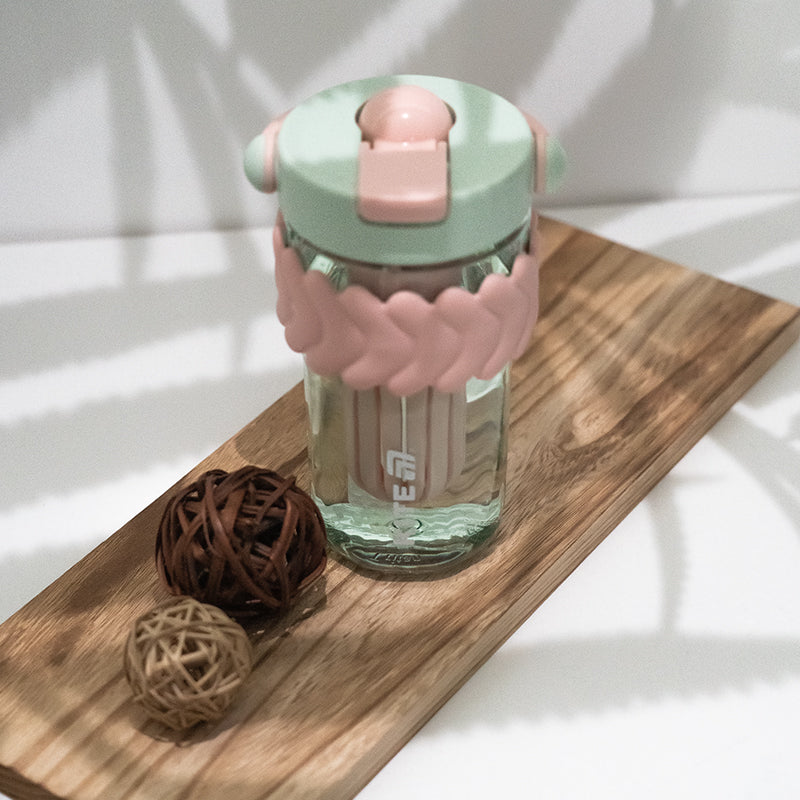 Стакан для воды Kite K25-1230-3, 700 мл, мятно-розовый