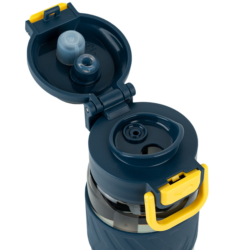 Бутылочка для воды Kite K25-1234-1, 800 мл, серо-желтаята