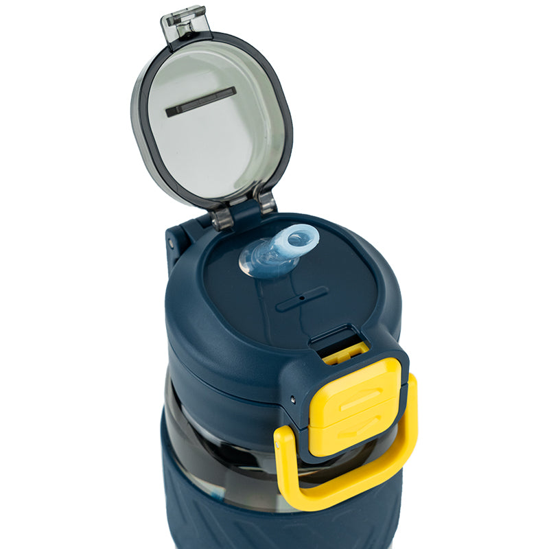 Бутылочка для воды Kite K25-1234-1, 800 мл, серо-желтаята