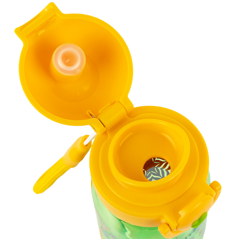 Пляшечка для води Kite K25-1235-3, Zoo, 360 мл, зелена
