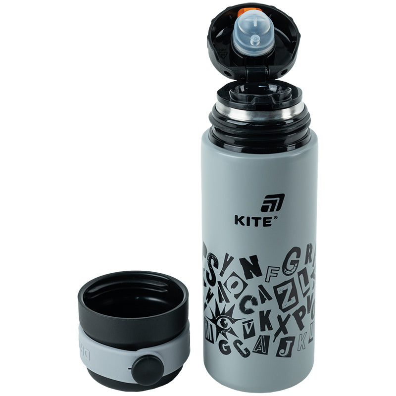 Термос Kite K25-1222-2, 500 мл, серый