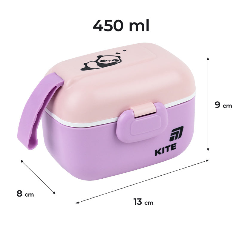 Ланчбокс Kite K25-1185-1, 450 мл, фіолетовий