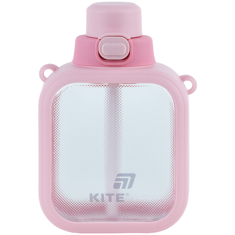 Бутылочка для воды Kite K25-1237-3, 700 мл, розовая