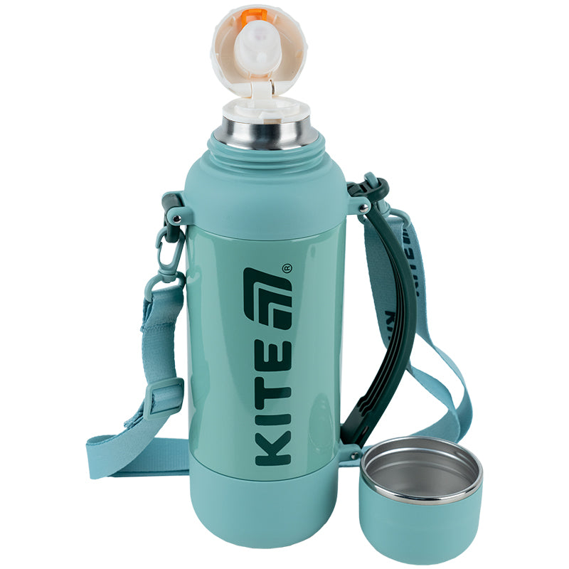 Термос Kite K25-1225-3, 1200 мл, зеленый