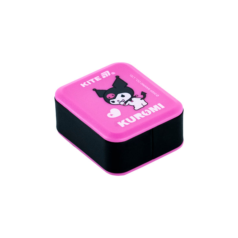 Точилка з контейнером прямокутна Kite Kuromi HK25-116-2