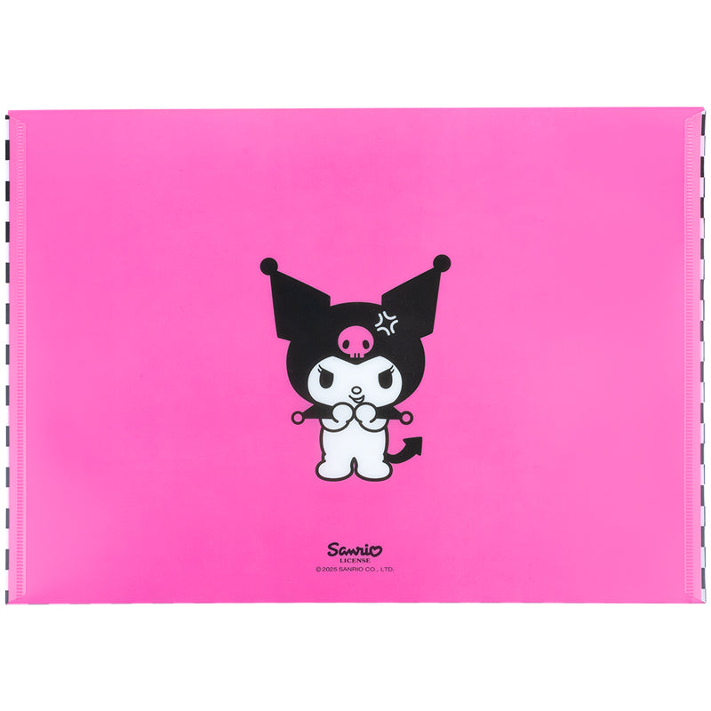 Папка на кнопці Kite Kuromi HK25-244-2, А4