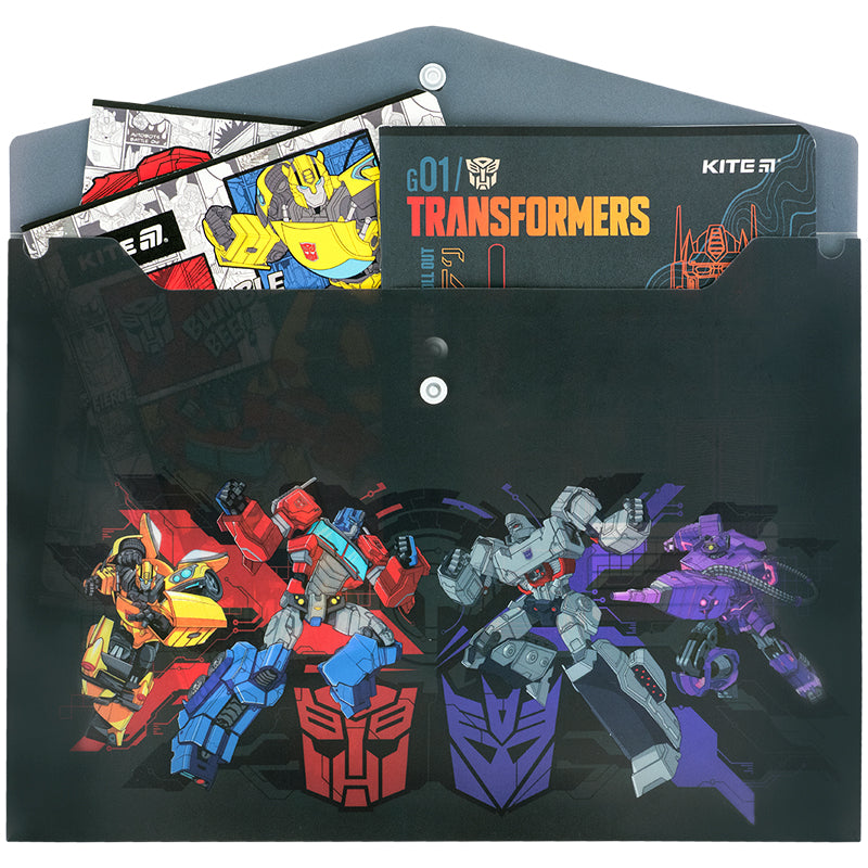 Папка на кнопці Kite Transformers TF25-244, A4