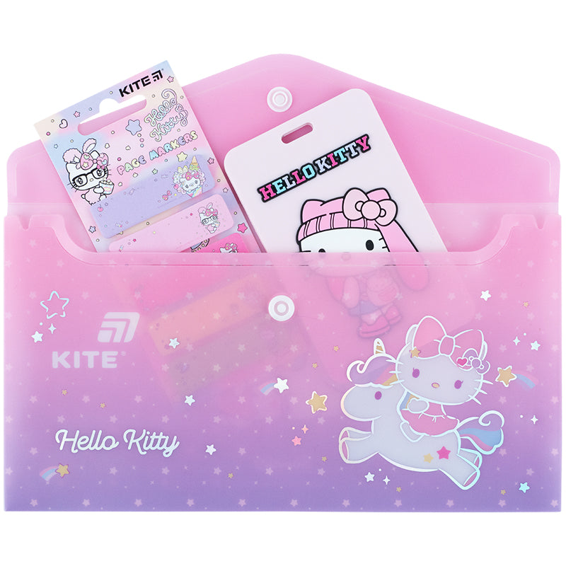 Папка на кнопці Kite Hello Kitty HK25-246-2, DL