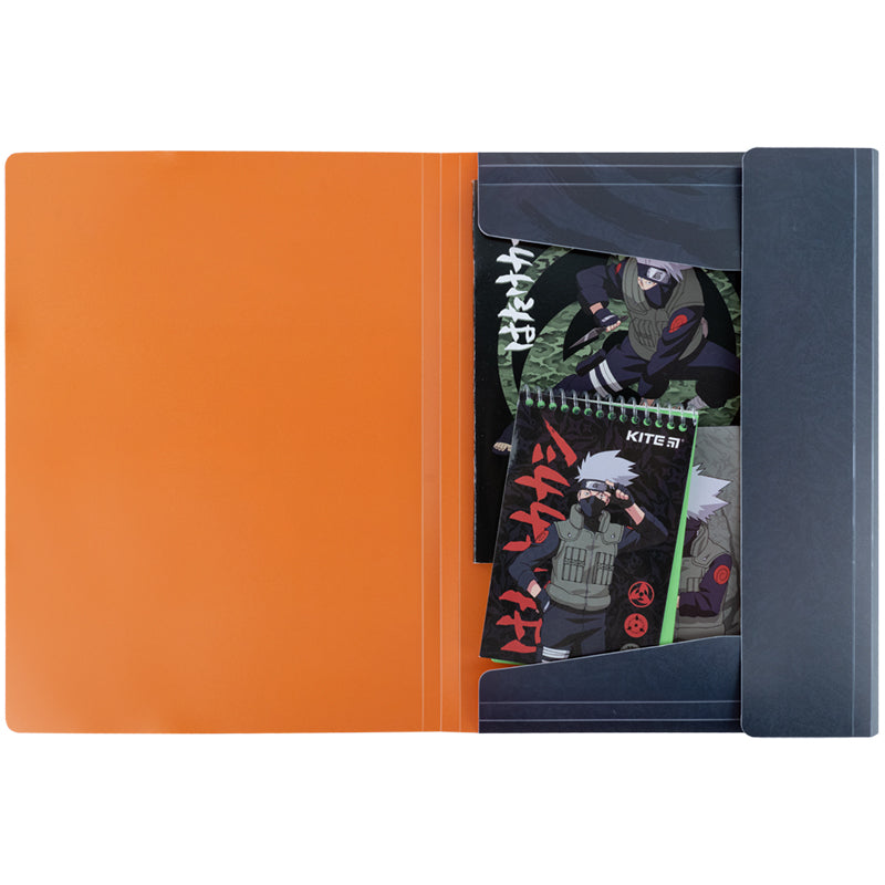 Папка на резинках Kite Naruto NR25-247, A4