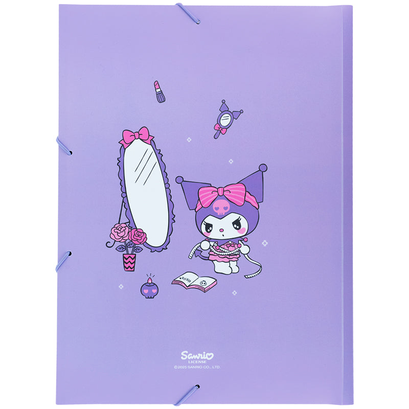 Папка на гумці Kite Kuromi HK25-247-1, A4