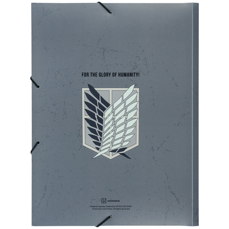 Папка на гумці Kite Attack on Titan AT25-247, A4