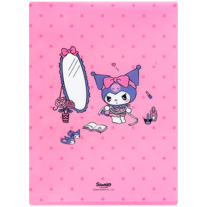 Папка-куточок з клапаном Kite Kuromi HK25-248-2, A4