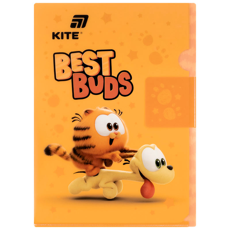 Папка-куточок з клапаном Kite Garfield GF25-248-2, A4