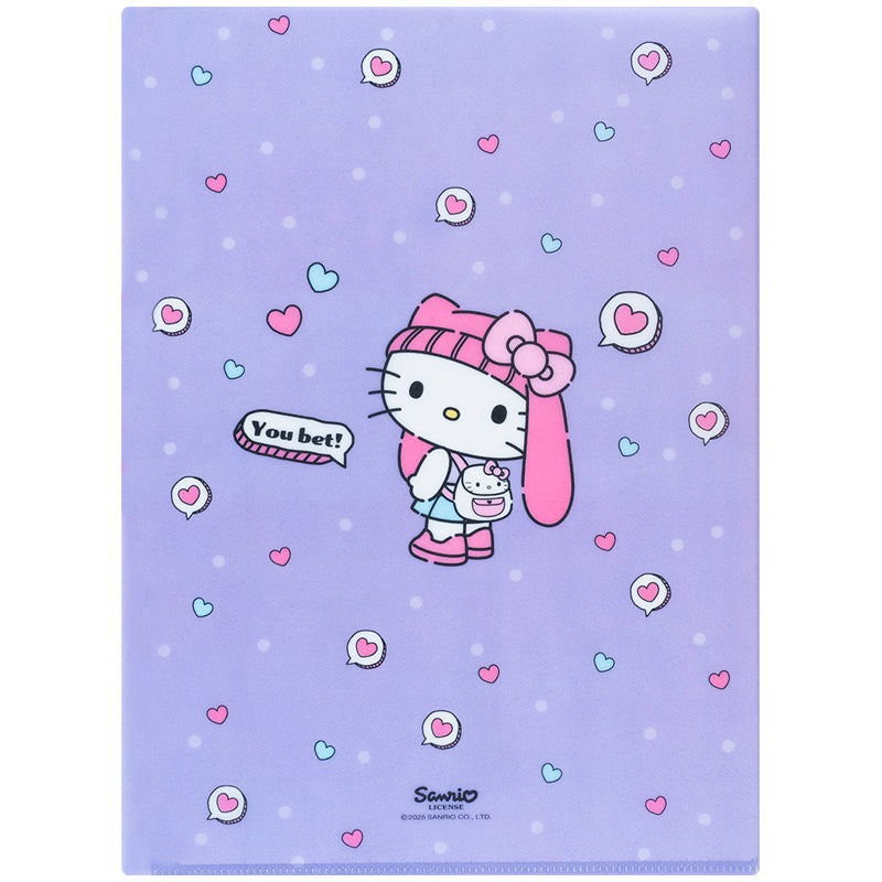 Папка-куточок з клапаном Kite Hello Kitty HK25-248-5, A4