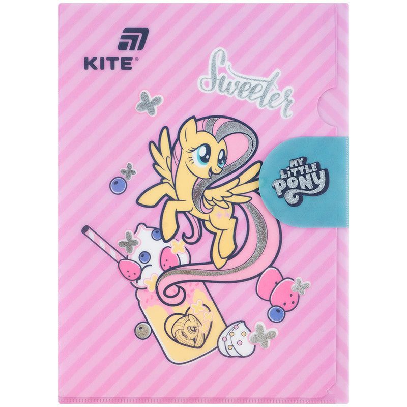 Папка-куточок з клапаном Kite My Little Pony LP25-248, A4