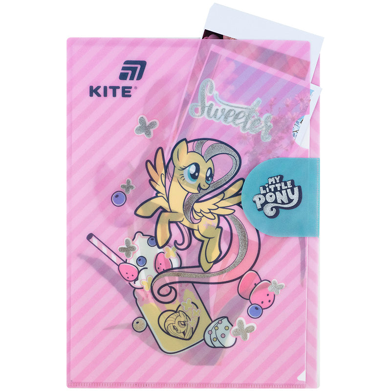 Папка-куточок з клапаном Kite My Little Pony LP25-248, A4