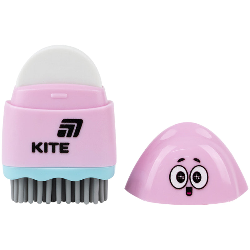 Точилка з контейнером та гумкою Kite Faces K25-365, асорті